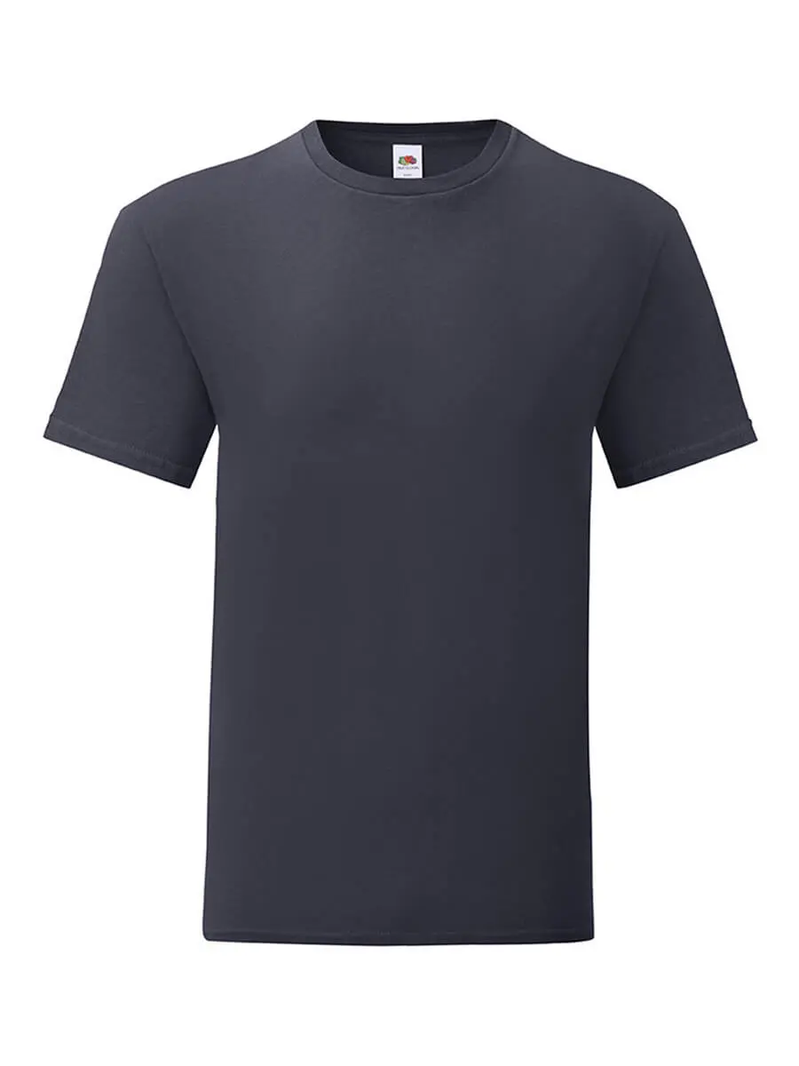 T-shirt uomo girocollo manica corta in 100% cotone 150 g Blu navy – Deep Navy T-shirt uomo girocollo manica corta in 100% cotone 150 g Blu navy – Deep Navy