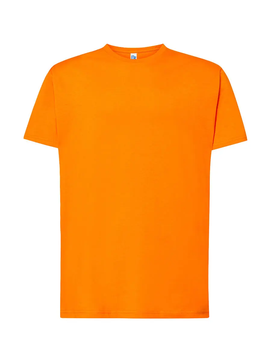 T-shirt uomo girocollo manica corta in 100% cotone 155 g – 2E1W39MSS Arancione T-shirt uomo girocollo manica corta in 100% cotone 155 g – 2E1W39MSS Arancione