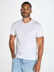 T-shirt uomo girocollo manica corta in 100% cotone 160 g