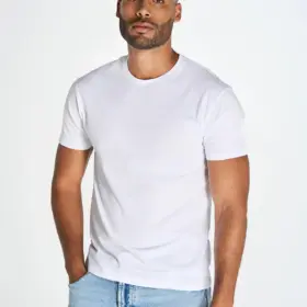 T-shirt uomo girocollo manica corta in 100% cotone 160 g