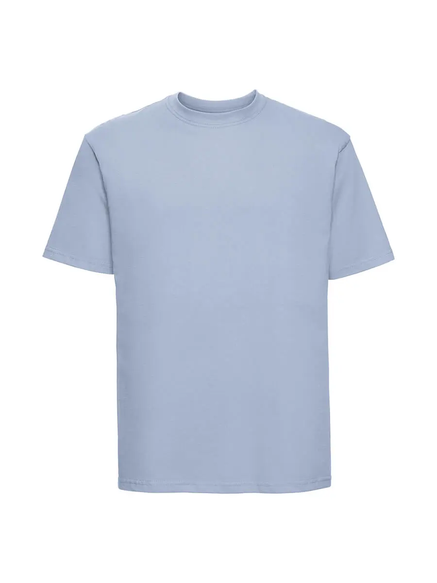 T-shirt uomo girocollo manica corta in 100% cotone 180 g Blu – Mineral Blue T-shirt uomo girocollo manica corta in 100% cotone 180 g Blu – Mineral Blue