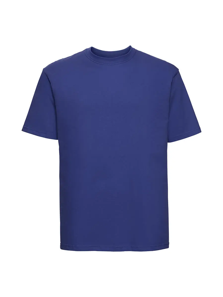 T-shirt uomo girocollo manica corta in 100% cotone 180 g Blu royal T-shirt uomo girocollo manica corta in 100% cotone 180 g Blu royal