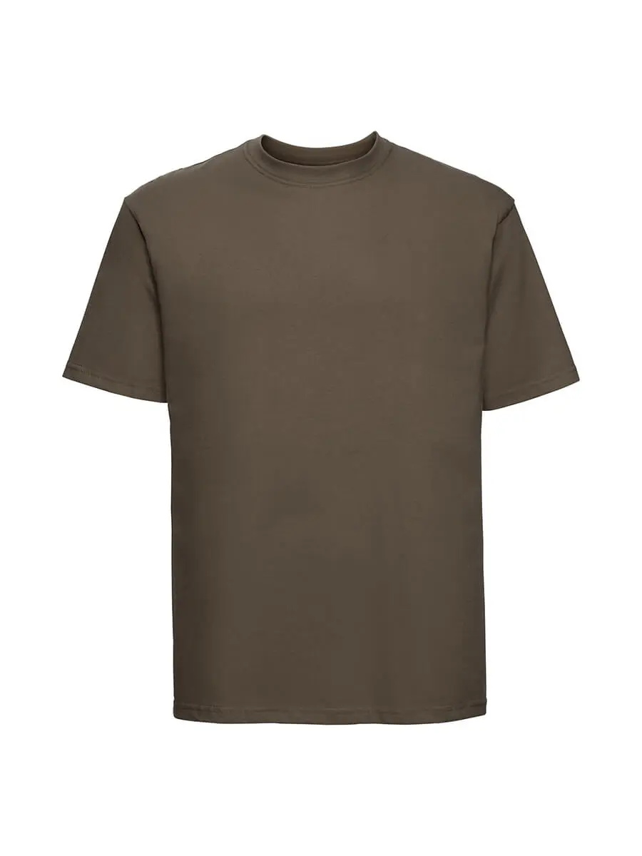 T-shirt uomo girocollo manica corta in 100% cotone 180 g Moka T-shirt uomo girocollo manica corta in 100% cotone 180 g Moka