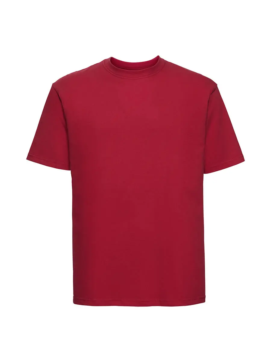 T-shirt uomo girocollo manica corta in 100% cotone 180 g Rosso – Classic Red T-shirt uomo girocollo manica corta in 100% cotone 180 g Rosso – Classic Red