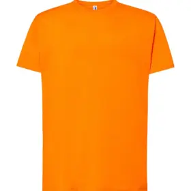 T-shirt uomo girocollo manica corta in 100% cotone 190 g Arancione