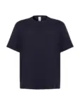 T-shirt uomo girocollo manica corta oversize in 100% cotone 200 g