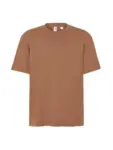 T-shirt uomo girocollo manica corta oversize in 100% cotone 200 g