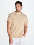 T-shirt uomo girocollo manica corta slim fit 130 g