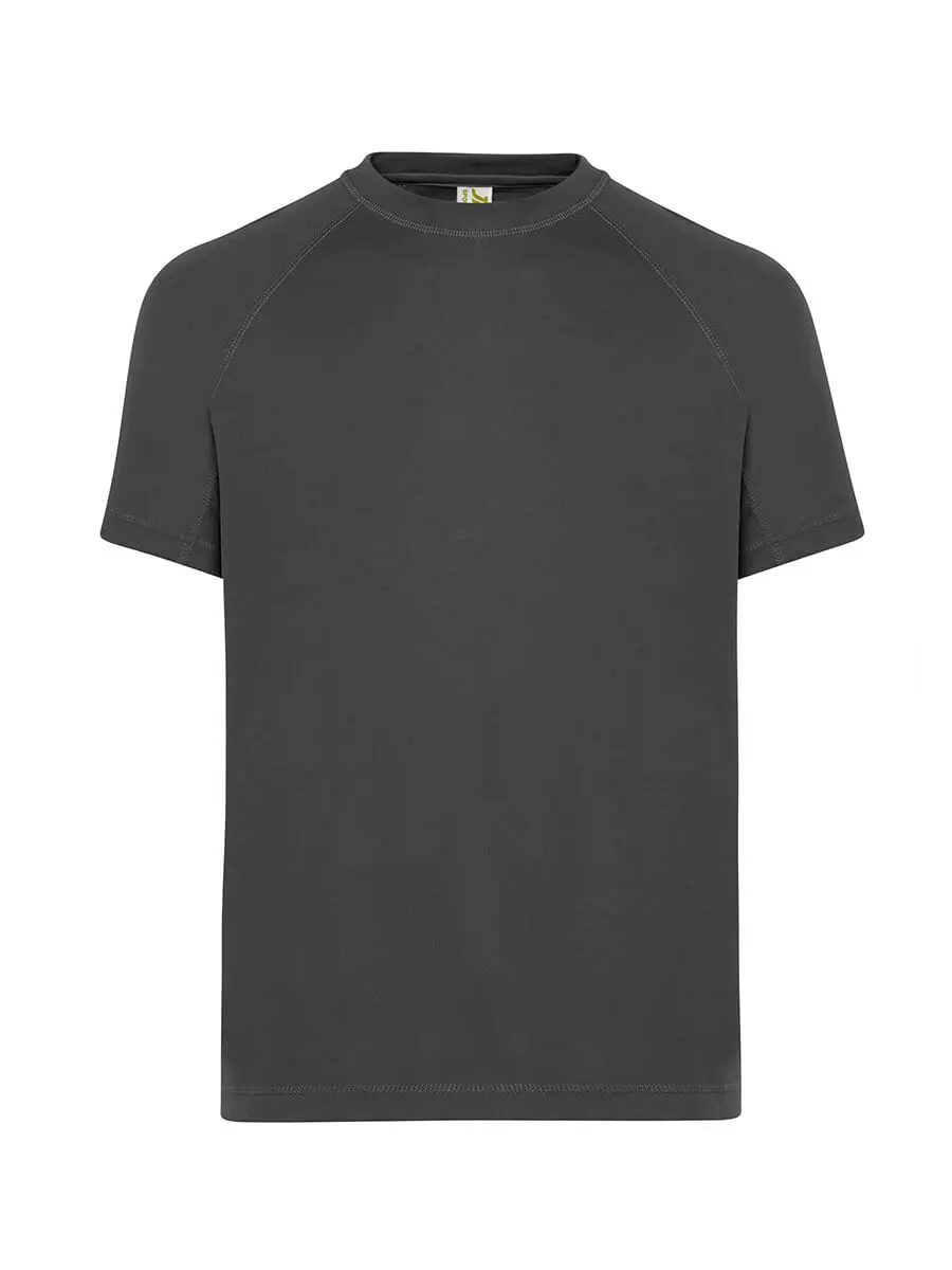 T-shirt uomo girocollo manica corta slim fit 130 g Grafite T-shirt uomo girocollo manica corta slim fit 130 g Grafite