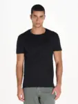 T-shirt uomo girocollo manica corta slim fit in 100% cotone 160 g
