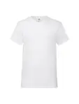T-shirt uomo scollo a v manica corta in 100% cotone 160 g