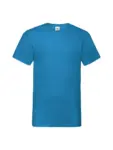 T-shirt uomo scollo a v manica corta in 100% cotone 160 g