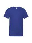 T-shirt uomo scollo a v manica corta in 100% cotone 160 g
