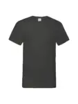 T-shirt uomo scollo a v manica corta in 100% cotone 160 g