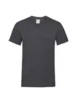 T-shirt uomo scollo a v manica corta in 100% cotone 160 g