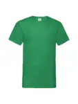 T-shirt uomo scollo a v manica corta in 100% cotone 160 g