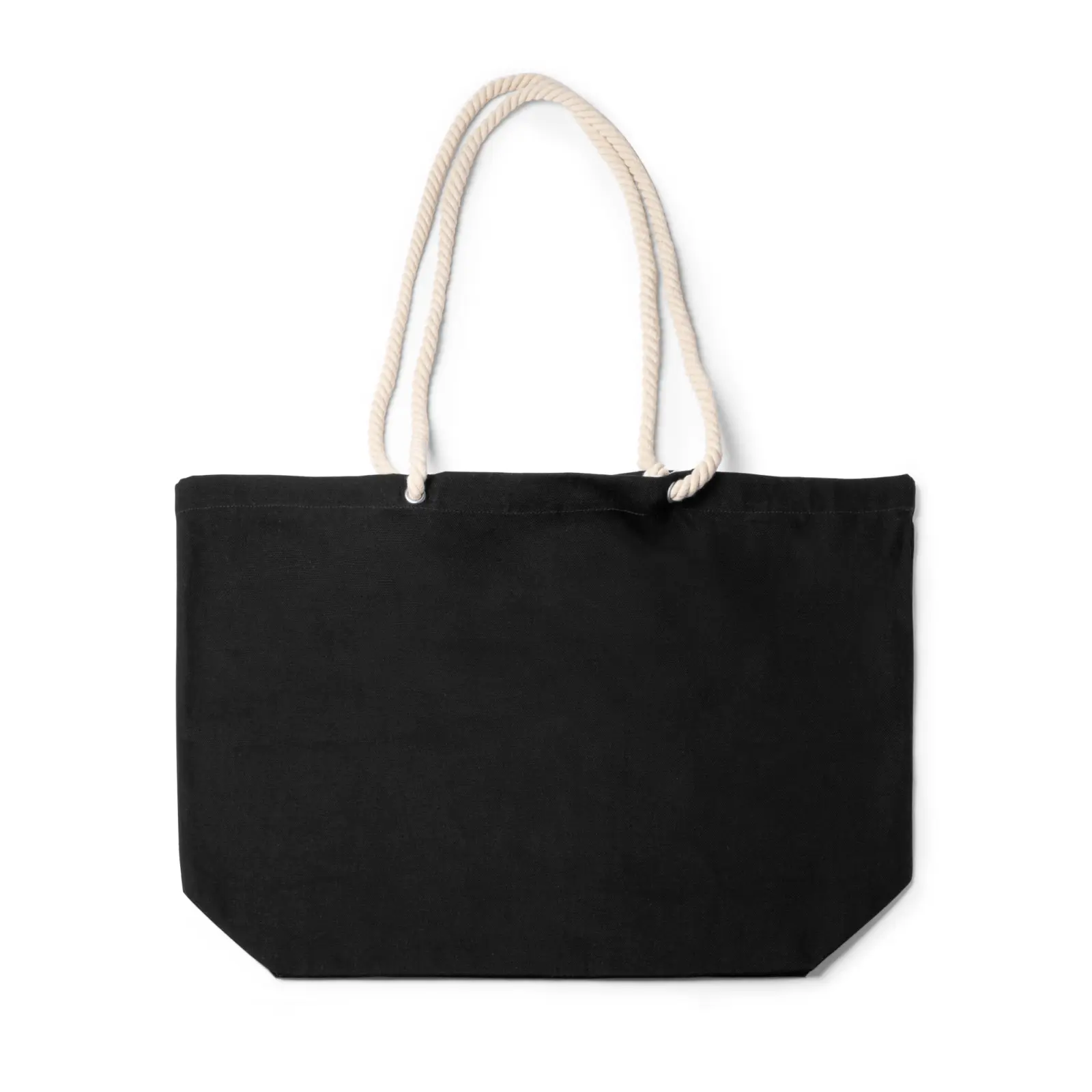 Zaino unisex in 100% cotone 260 g – 2ETMFPJS5 Nero Zaino unisex in 100% cotone 260 g – 2ETMFPJS5 Nero
