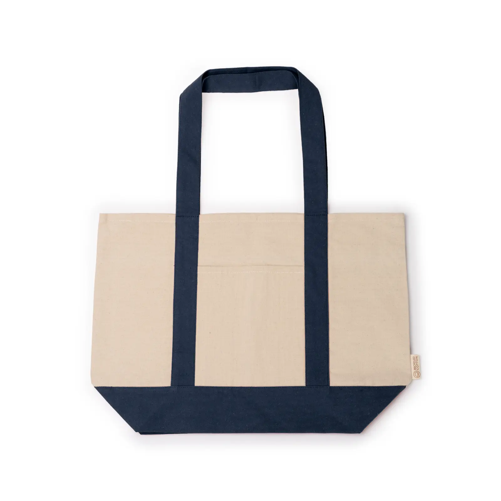 Zaino unisex in 100% cotone 280 g Blu navy Zaino unisex in 100% cotone 280 g Blu navy