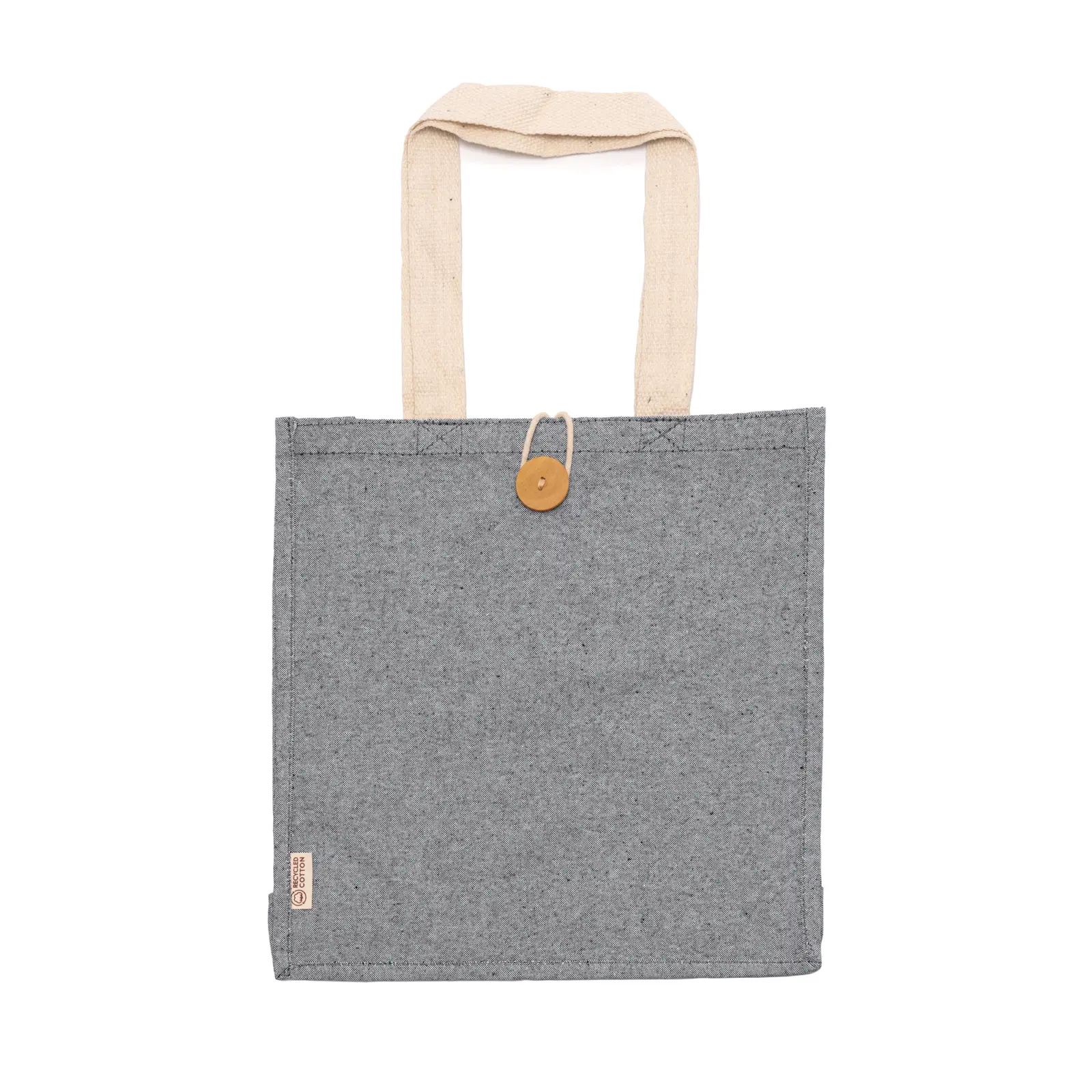 Zaino unisex in 100% cotone 300 g Nero Zaino unisex in 100% cotone 300 g Nero