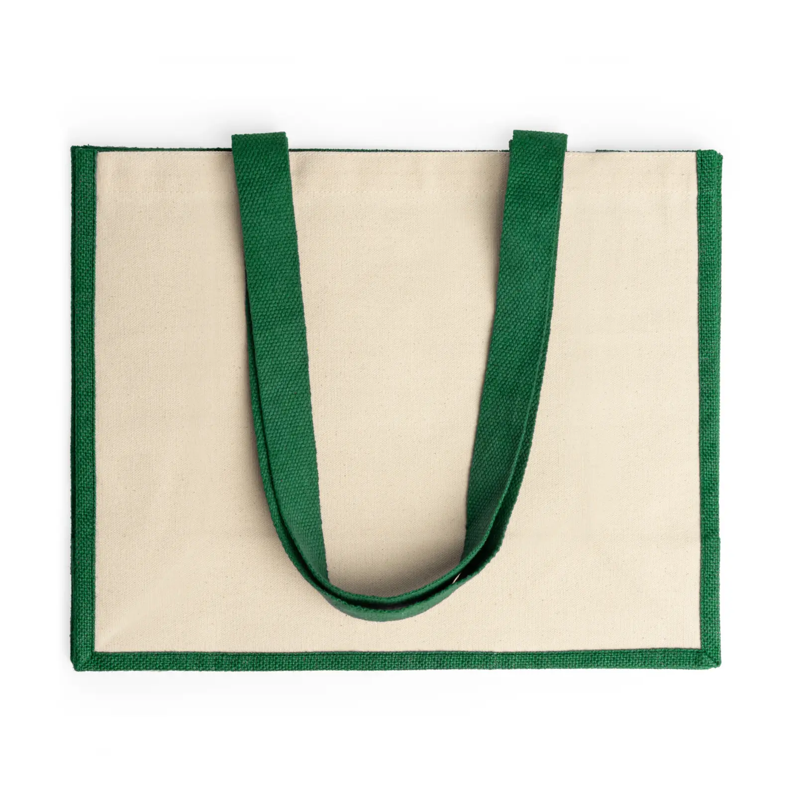 Zaino unisex in 100% cotone 320 g Verde Zaino unisex in 100% cotone 320 g Verde