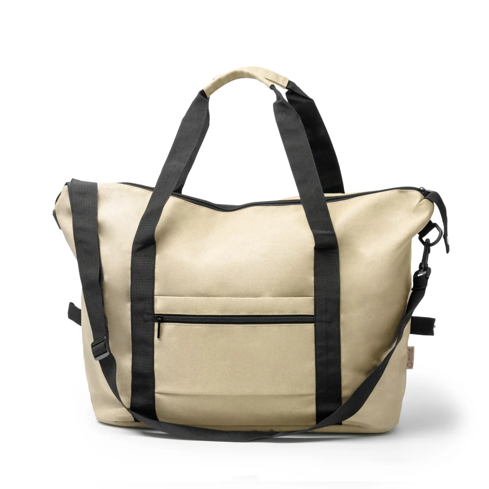 Zaino unisex in 100% cotone Beige Zaino unisex in 100% cotone Beige