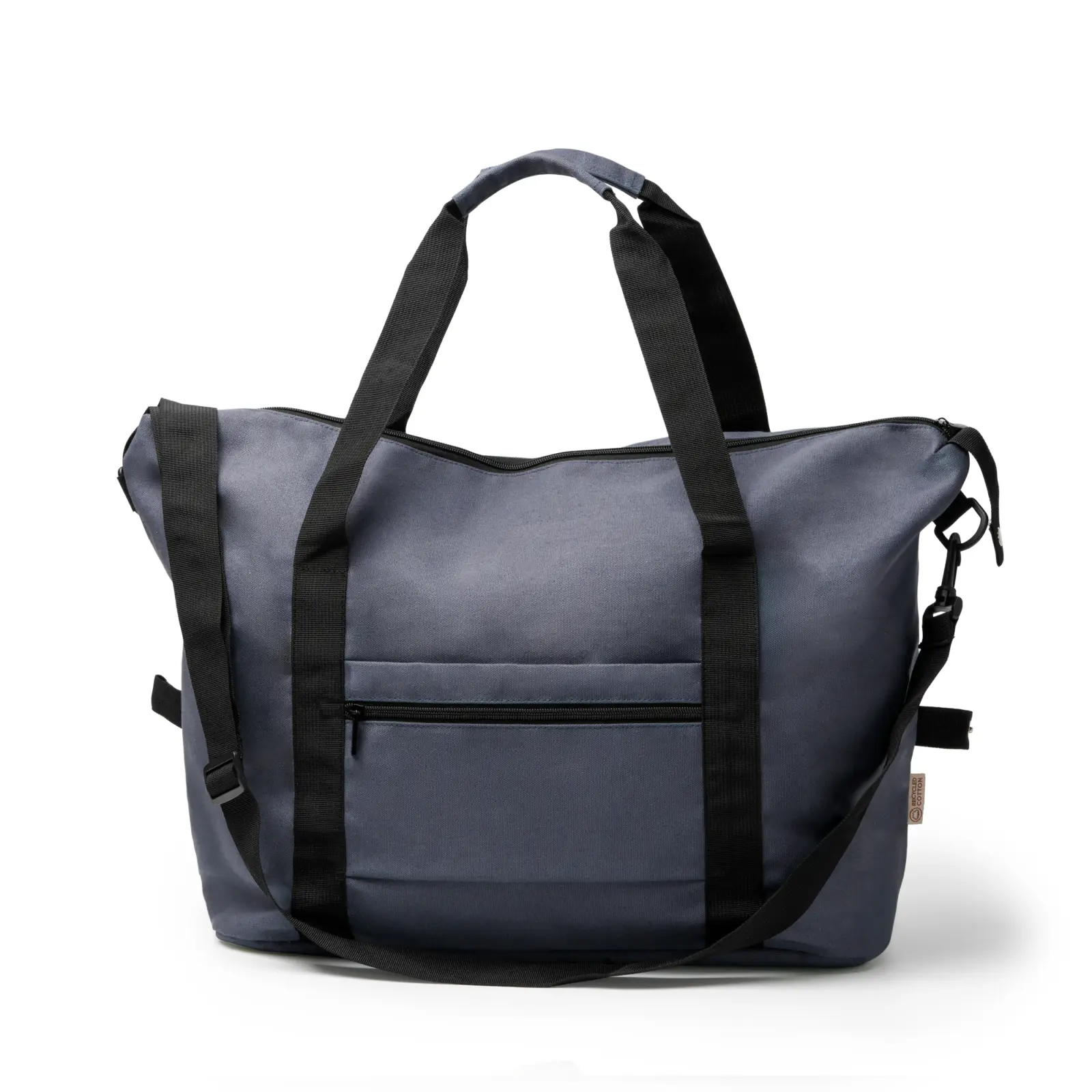 Zaino unisex in 100% cotone Blu navy Zaino unisex in 100% cotone Blu navy